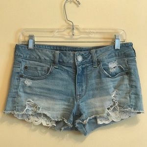 Small American Eagle Short Shorts